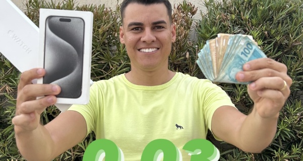 IPHONE 15 PRO MAX + APPLE WATCH OU 10.000,00 NO PIX